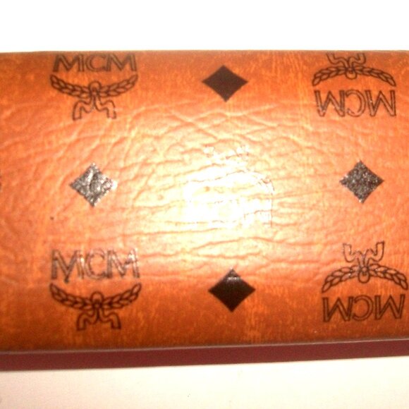 Autherntic MCM Hardshell Rectangular Eyeglass Case 6.5" X 2.25" X 1.5" - Picture 3 of 5